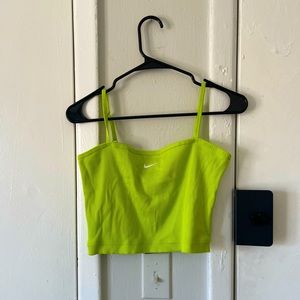 Nike Ribbed Crop Top Tank